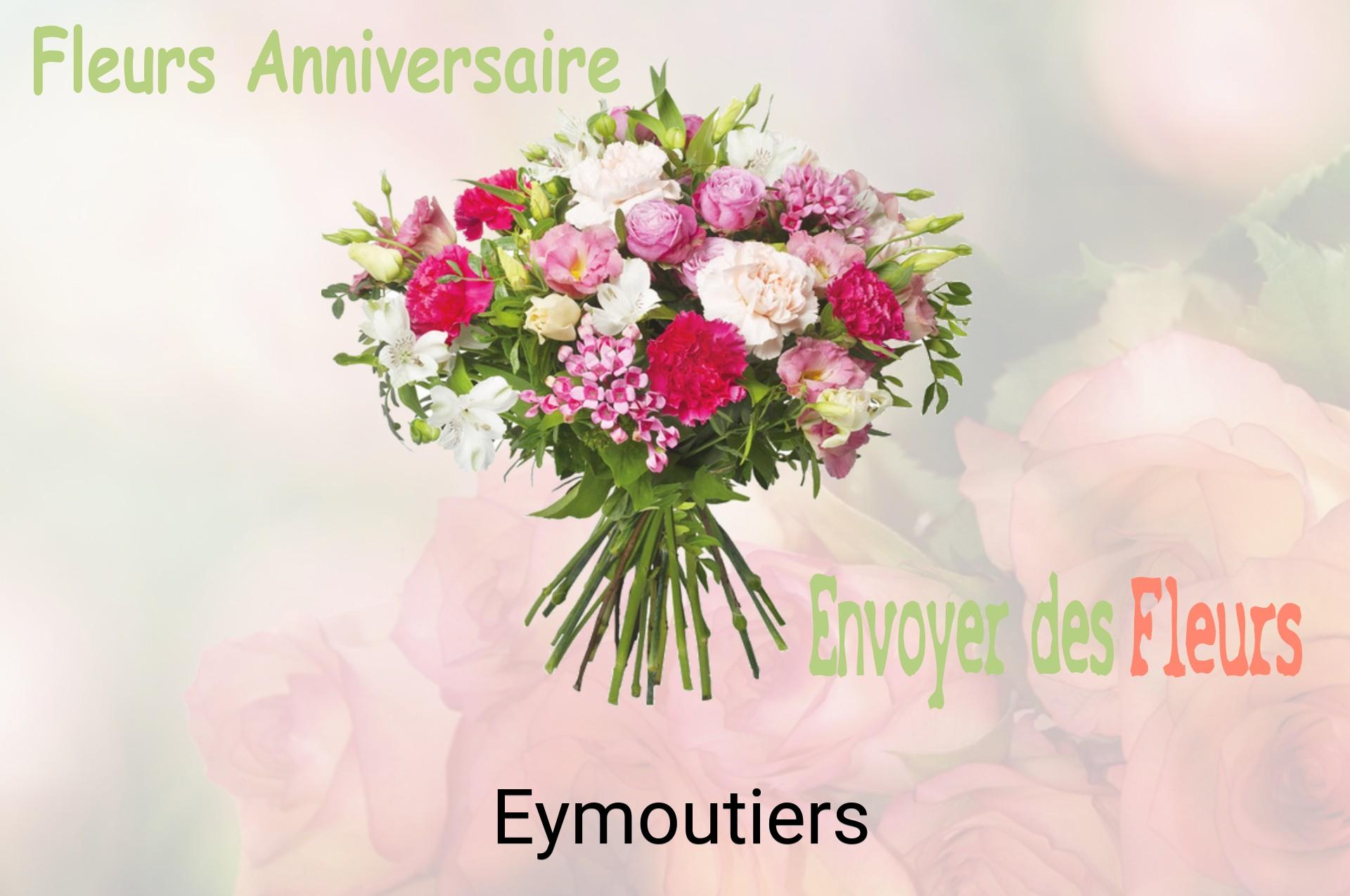 Bouquet de fleurs d’anniversaire livré à Eymoutiers